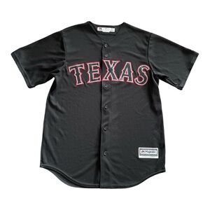 Texas Jersey men’s majestic black size medium